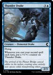 Dragonete do Trovão / Thunder Drake - Magic: The Gathering - MoxLand