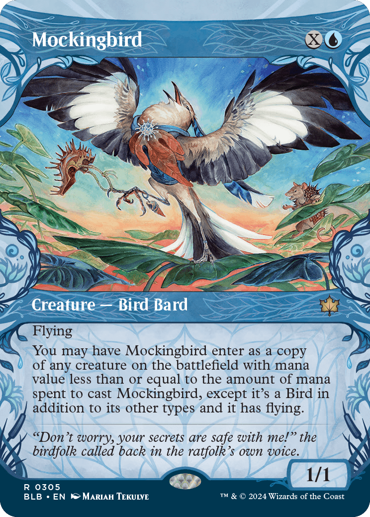Sabiá Zombeteiro / Mockingbird - Magic: The Gathering - MoxLand