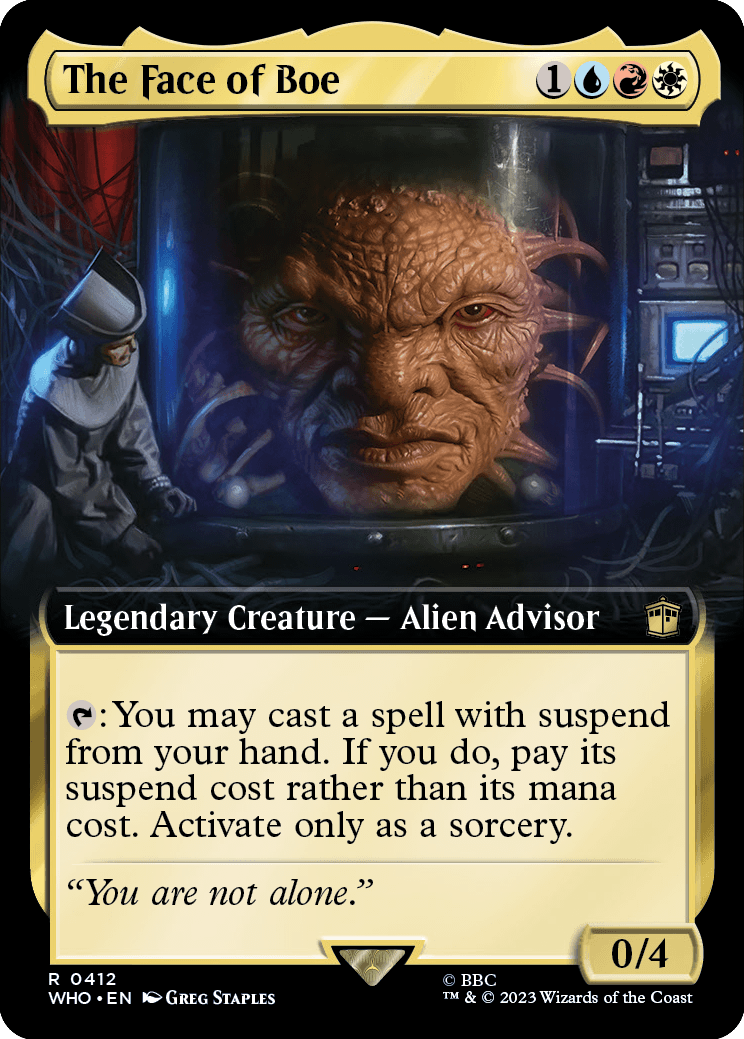 The Face of Boe - Magic: The Gathering - MoxLand