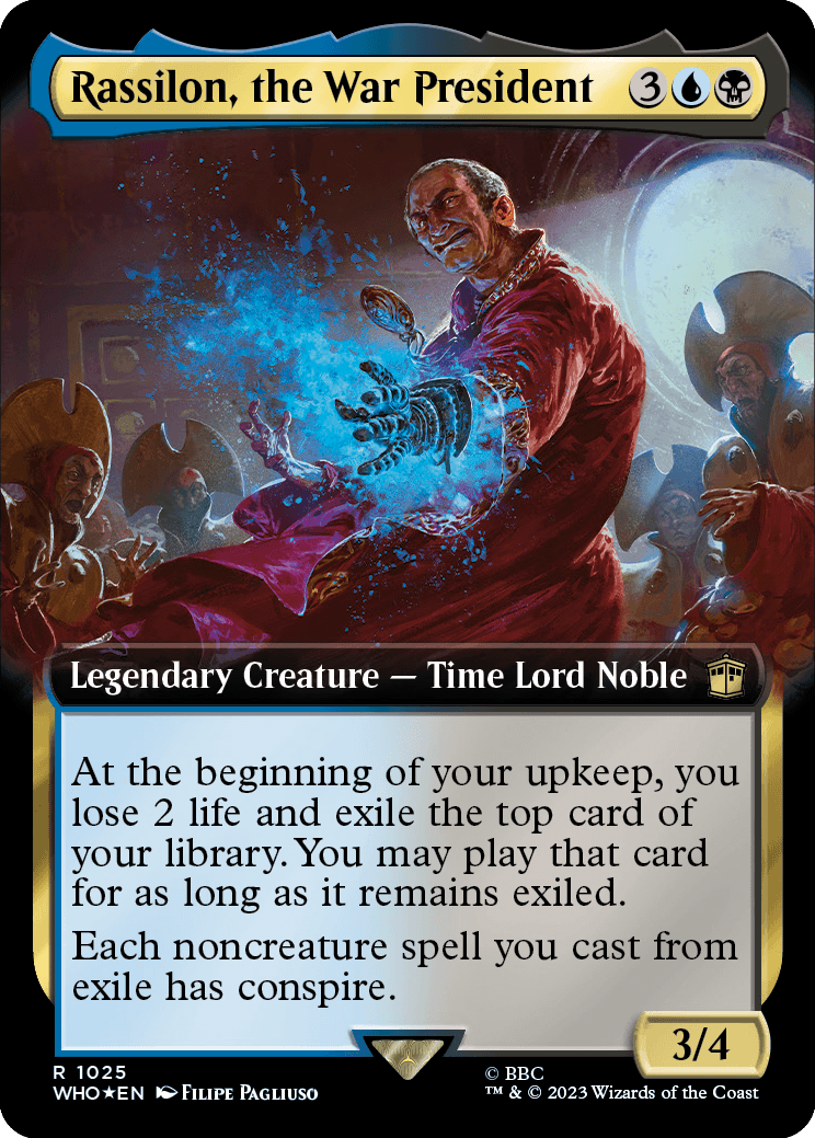 Rassilon, the War President - Magic: The Gathering - MoxLand