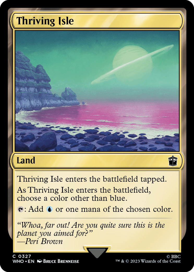 Ilha Vicejante / Thriving Isle - Magic: The Gathering - MoxLand