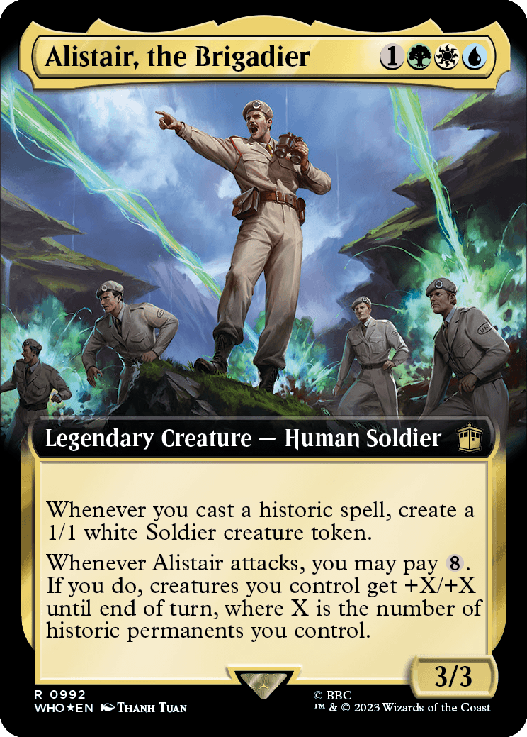 Alistair, the Brigadier - Magic: The Gathering - MoxLand