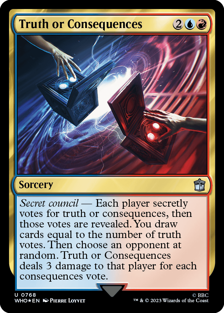 Truth or Consequences - Magic: The Gathering - MoxLand
