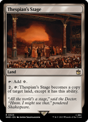 Palco Dramático / Thespian's Stage - Magic: The Gathering - MoxLand