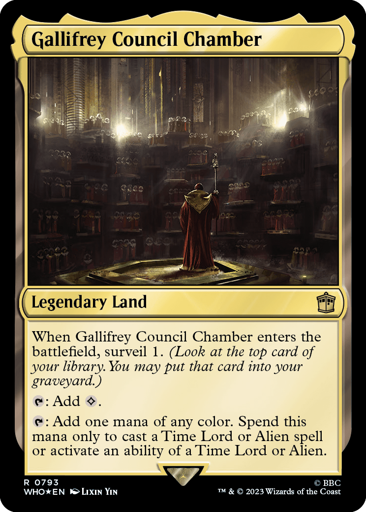 Gallifrey Council Chamber - Magic: The Gathering - MoxLand