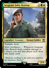 Sergeant John Benton - Magic: The Gathering - MoxLand