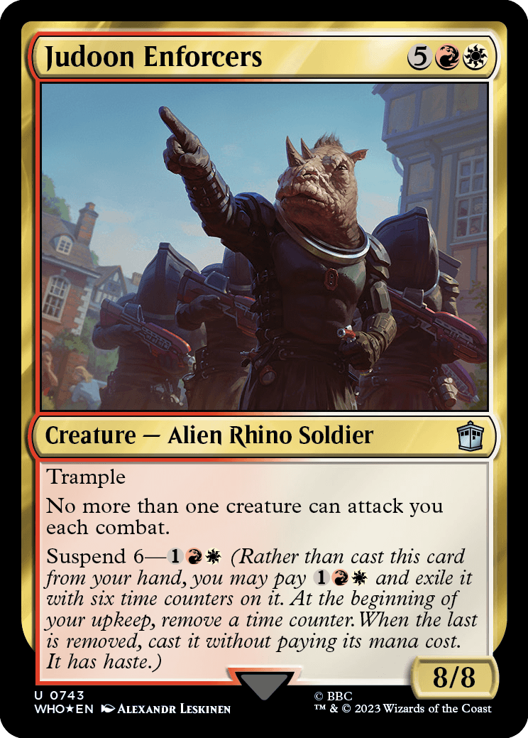 Judoon Enforcers - Magic: The Gathering - MoxLand