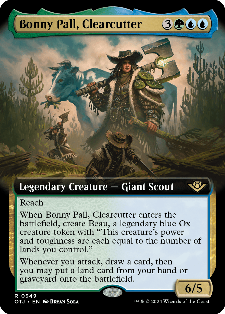 Bonny Pall, a Desmatadora / Bonny Pall, Clearcutter - Magic: The Gathering - MoxLand