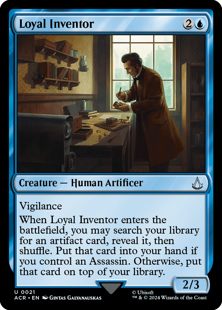 Loyal Inventor - Magic: The Gathering - MoxLand