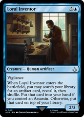 Loyal Inventor - Magic: The Gathering - MoxLand