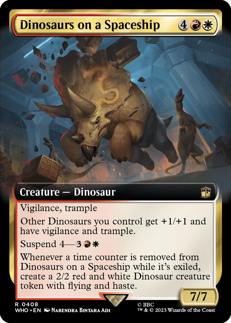Dinosaurs on a Spaceship - Magic: The Gathering - MoxLand
