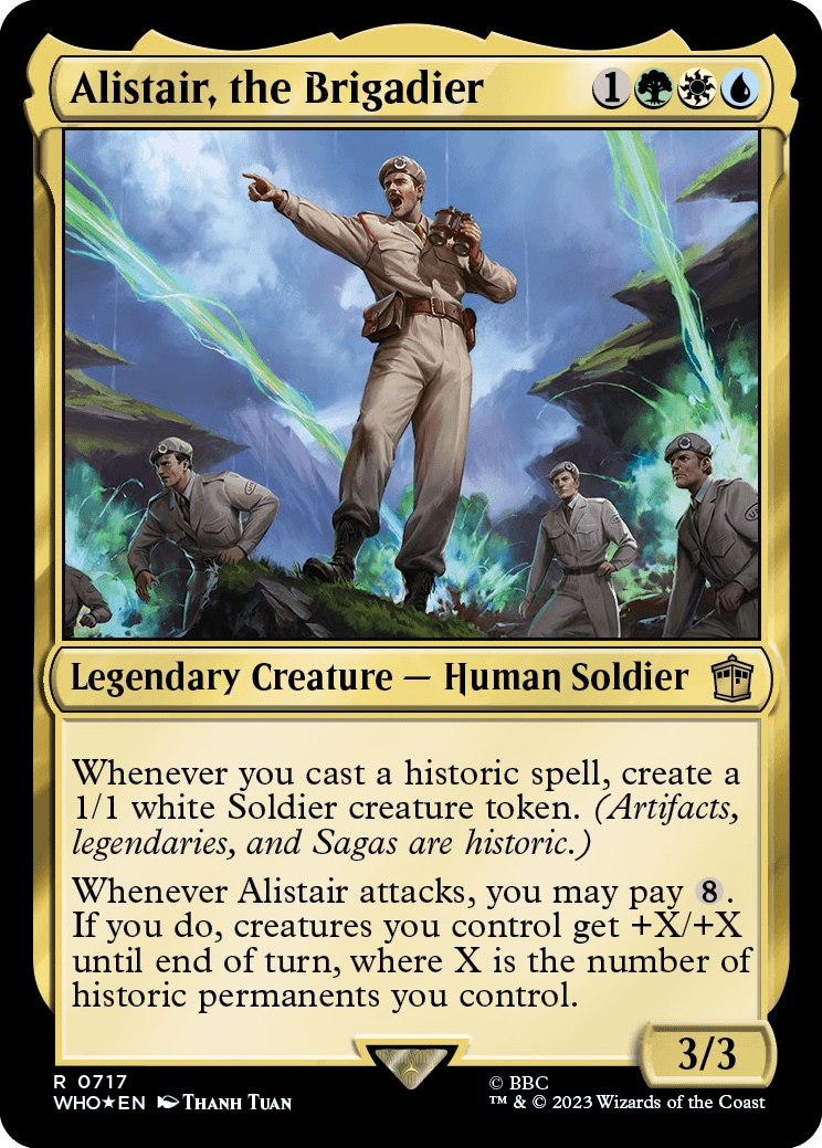 Alistair, the Brigadier - Magic: The Gathering - MoxLand