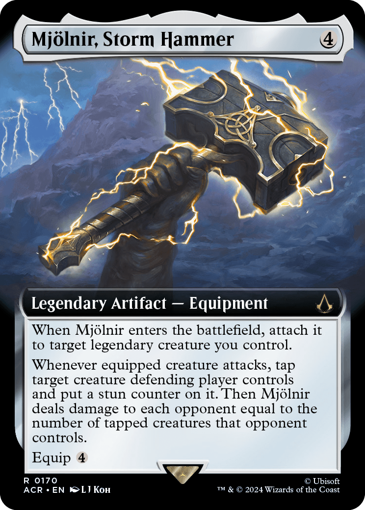 Mjölnir, Storm Hammer - Magic: The Gathering - MoxLand