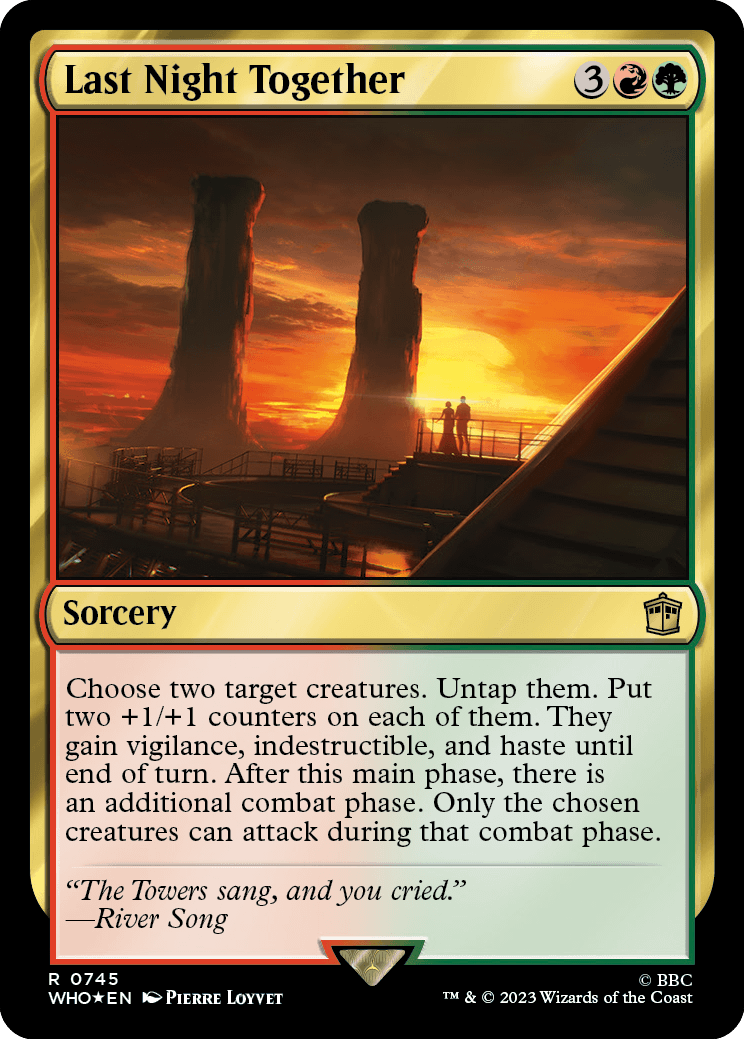 Last Night Together - Magic: The Gathering - MoxLand