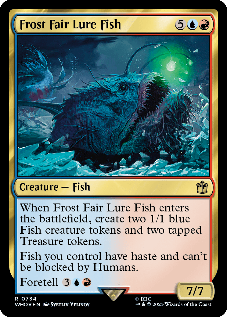 Frost Fair Lure Fish - Magic: The Gathering - MoxLand
