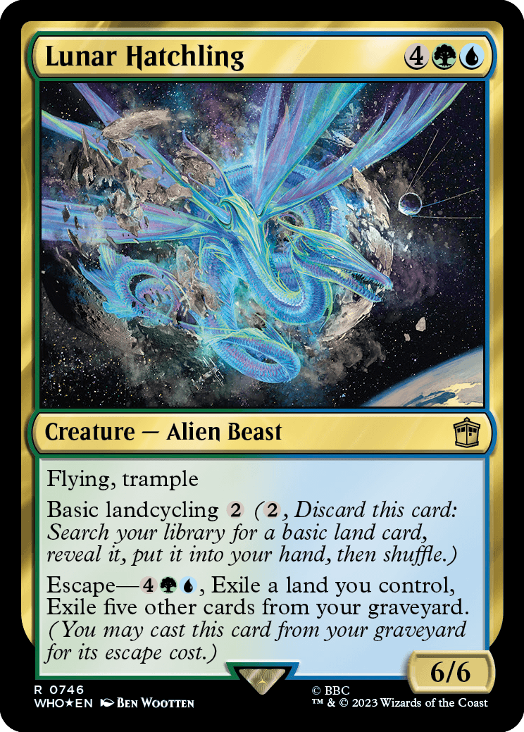 Lunar Hatchling - Magic: The Gathering - MoxLand