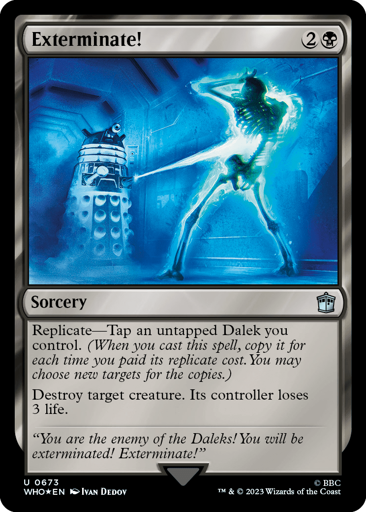 Exterminate! - Magic: The Gathering - MoxLand