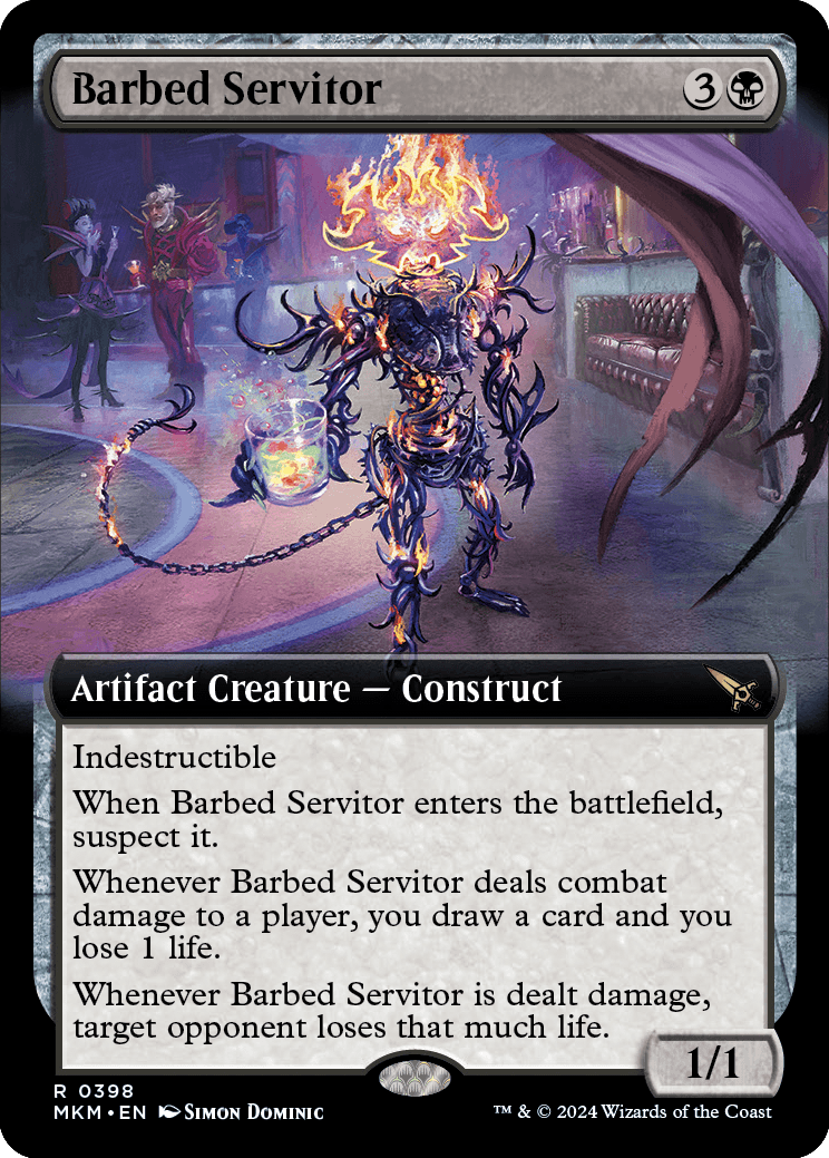 Serviçal Farpado / Barbed Servitor - Magic: The Gathering - MoxLand