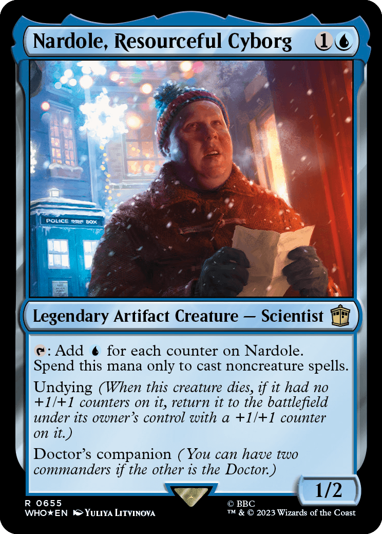 Nardole, Resourceful Cyborg - Magic: The Gathering - MoxLand