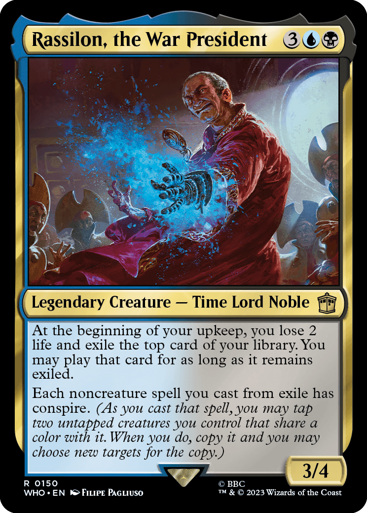 Rassilon, the War President - Magic: The Gathering - MoxLand