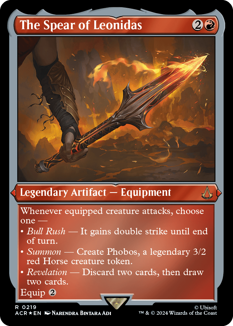 The Spear of Leonidas - Magic: The Gathering - MoxLand