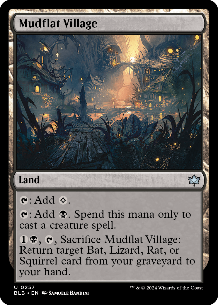 Vila Charco / Mudflat Village - Magic: The Gathering - MoxLand