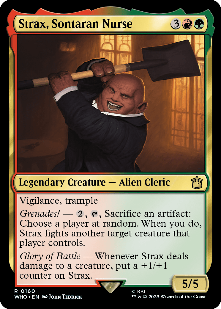 Strax, Sontaran Nurse - Magic: The Gathering - MoxLand