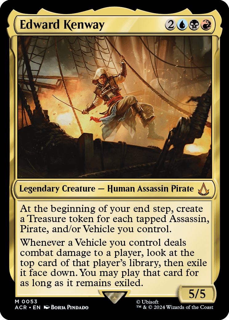 Edward Kenway - Magic: The Gathering - MoxLand