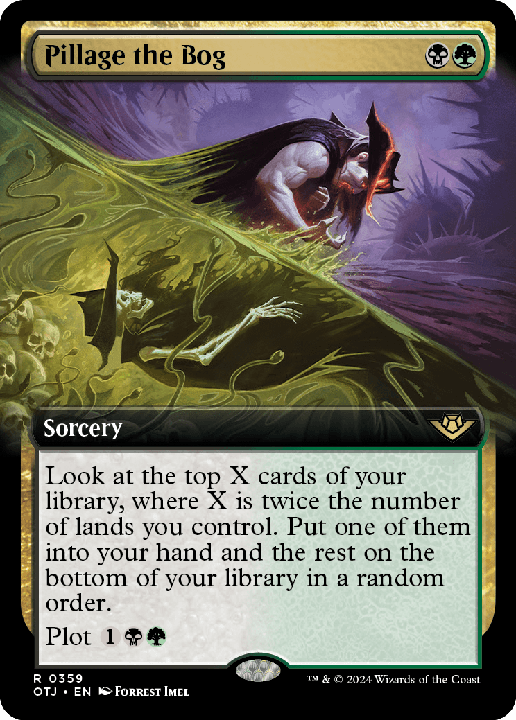 Pilhar o Charco / Pillage the Bog - Magic: The Gathering - MoxLand