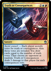 Truth or Consequences - Magic: The Gathering - MoxLand