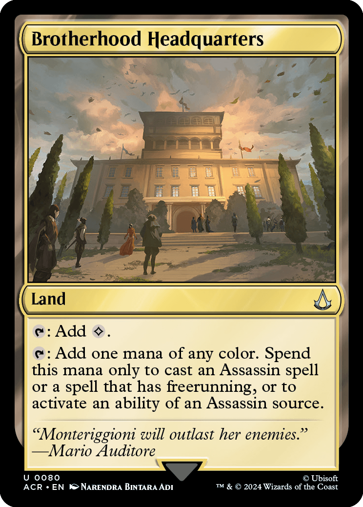Brotherhood Headquarters - Magic: The Gathering - MoxLand