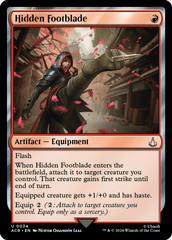 Hidden Footblade - Magic: The Gathering - MoxLand