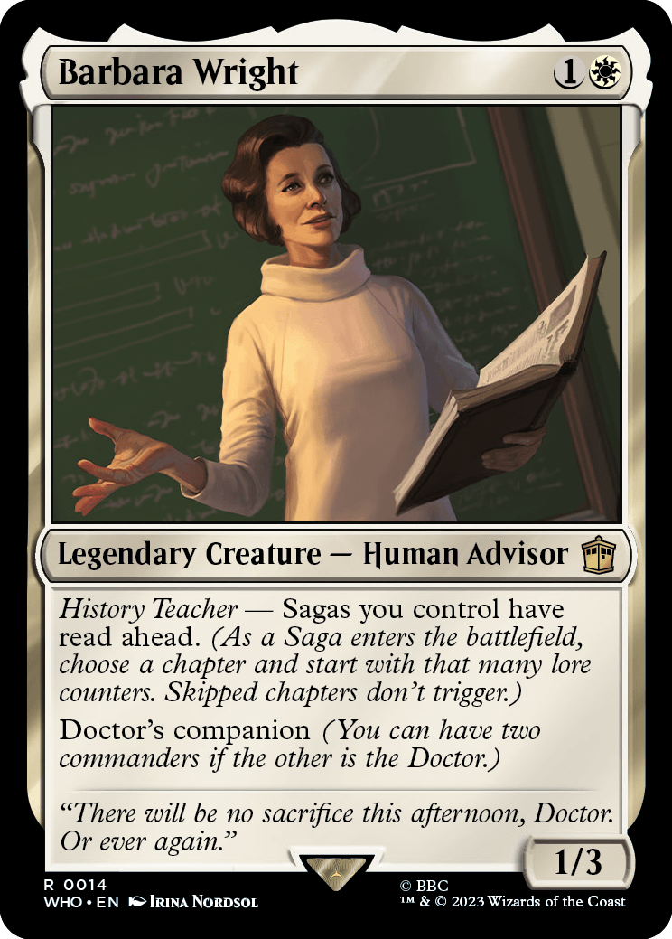 Barbara Wright - Magic: The Gathering - MoxLand