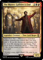 The Master, Gallifrey's End - Magic: The Gathering - MoxLand