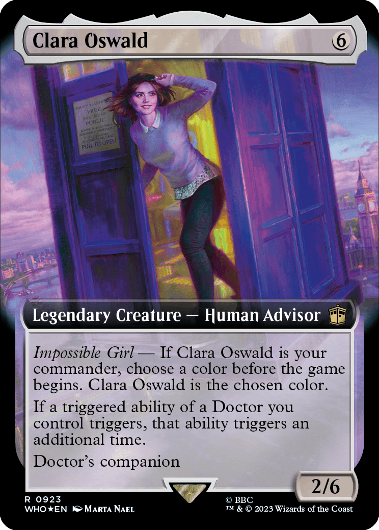 Clara Oswald - Magic: The Gathering - MoxLand