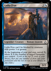 Lydia Frye - Magic: The Gathering - MoxLand