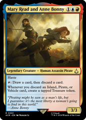 Mary Read and Anne Bonny - Magic: The Gathering - MoxLand