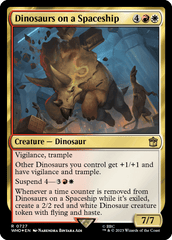 Dinosaurs on a Spaceship - Magic: The Gathering - MoxLand