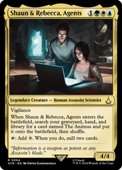 Shaun & Rebecca, Agents - Magic: The Gathering - MoxLand