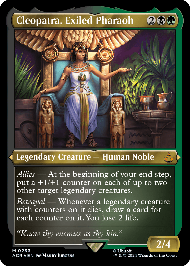 Cleopatra, Exiled Pharaoh - Magic: The Gathering - MoxLand