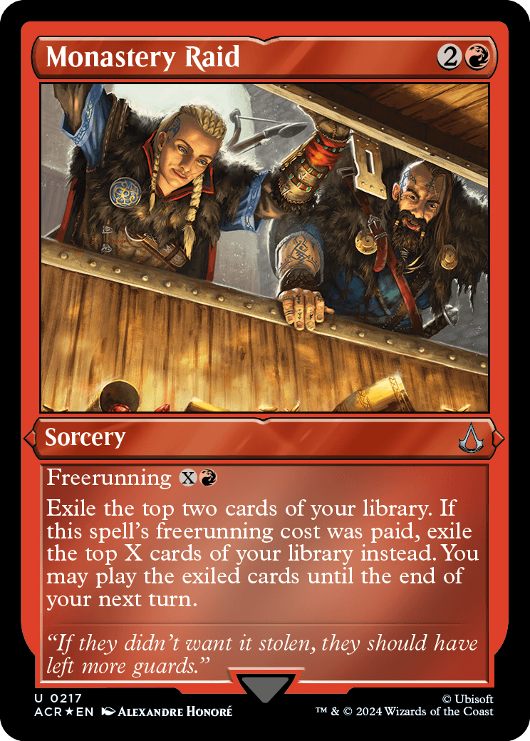 Monastery Raid - Magic: The Gathering - MoxLand
