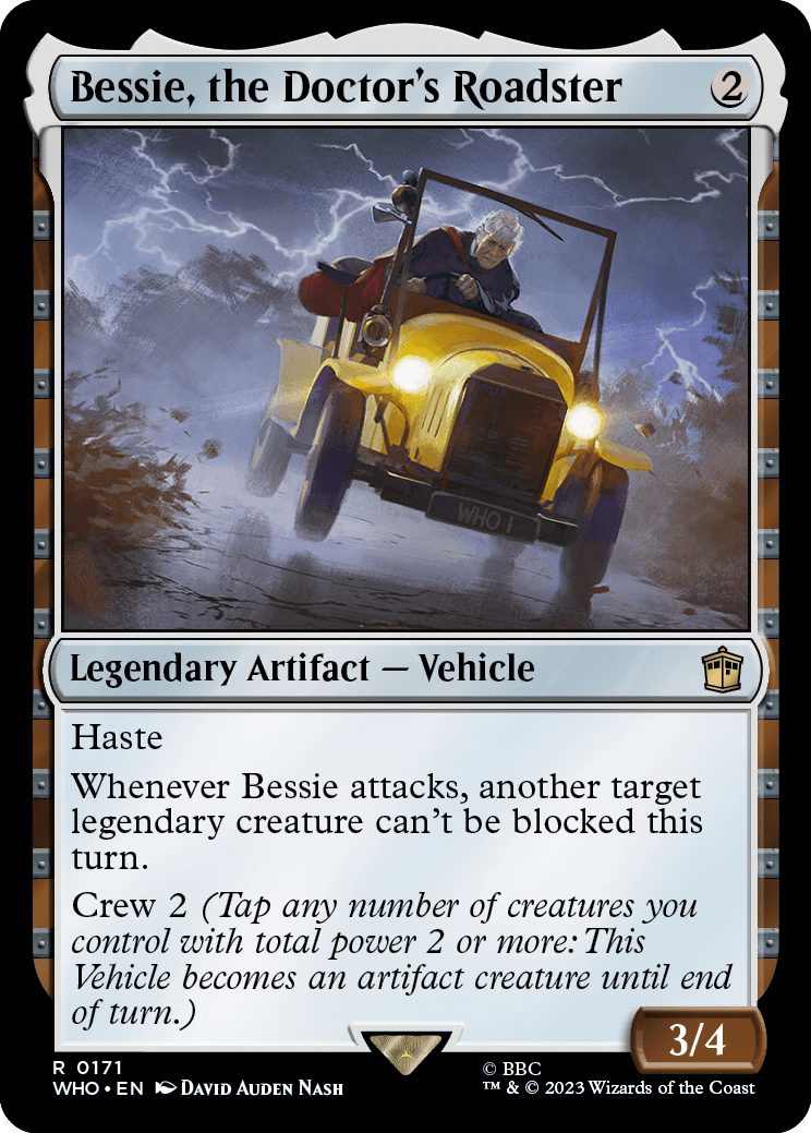 Bessie, the Doctor's Roadster - Magic: The Gathering - MoxLand