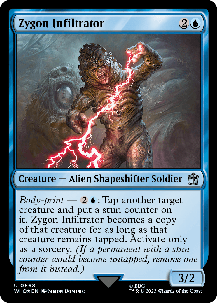 Zygon Infiltrator - Magic: The Gathering - MoxLand