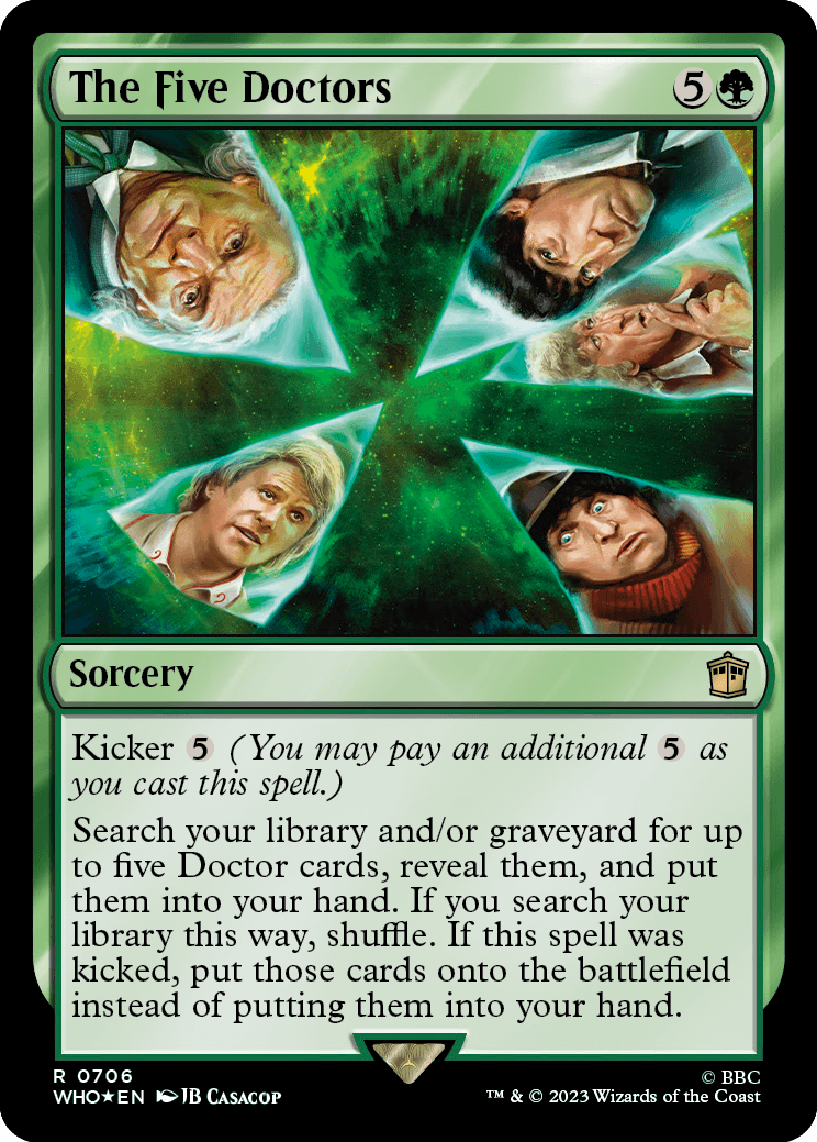 The Five Doctors - Magic: The Gathering - MoxLand