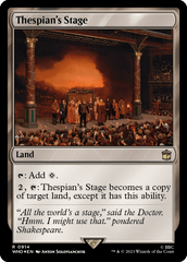 Palco Dramático / Thespian's Stage - Magic: The Gathering - MoxLand