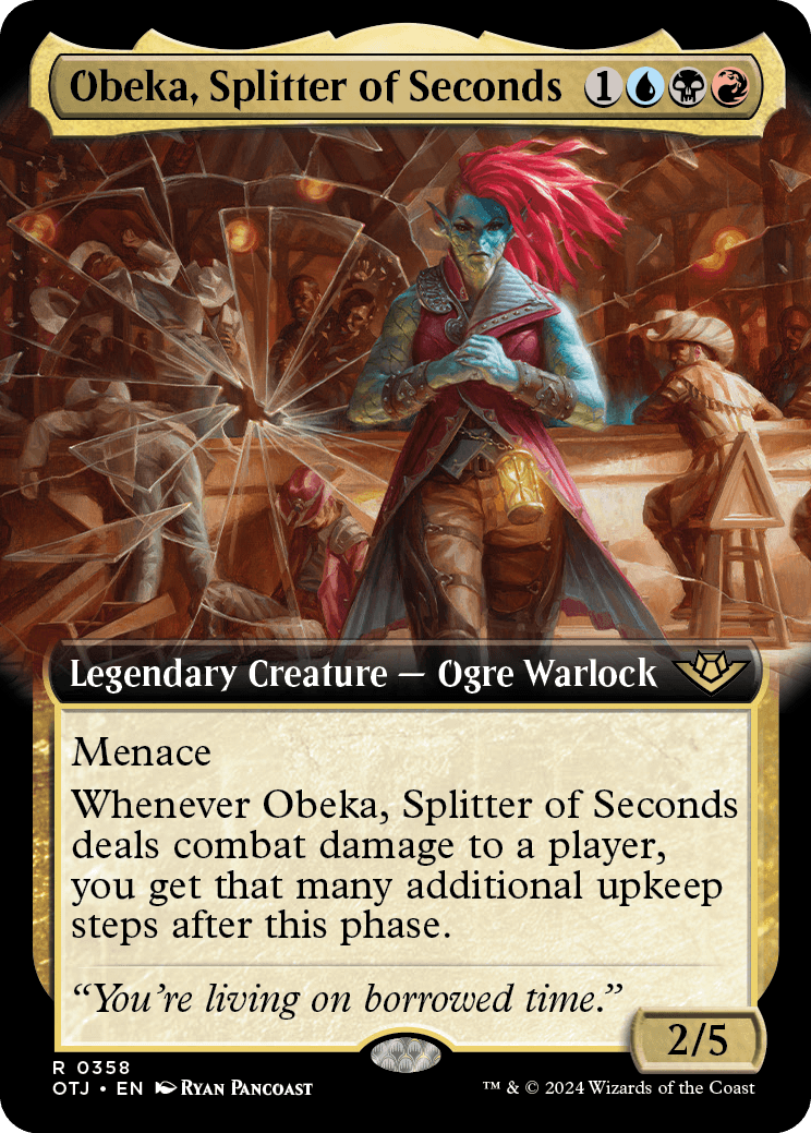 Obeka, Fracionadora de Segundos / Obeka, Splitter of Seconds - Magic: The Gathering - MoxLand
