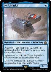 K-9, Mark I - Magic: The Gathering - MoxLand