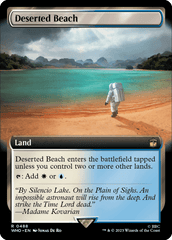 Praia Deserta / Deserted Beach - Magic: The Gathering - MoxLand