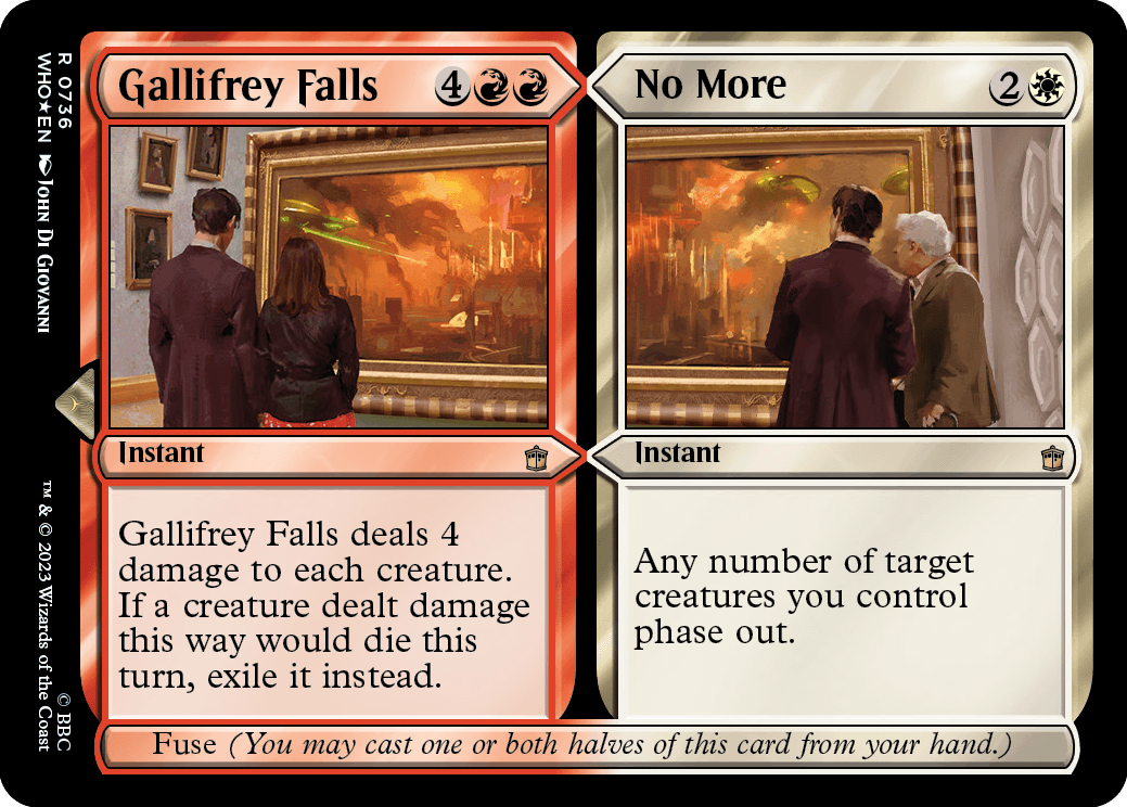 Gallifrey Falls / No More - Magic: The Gathering - MoxLand