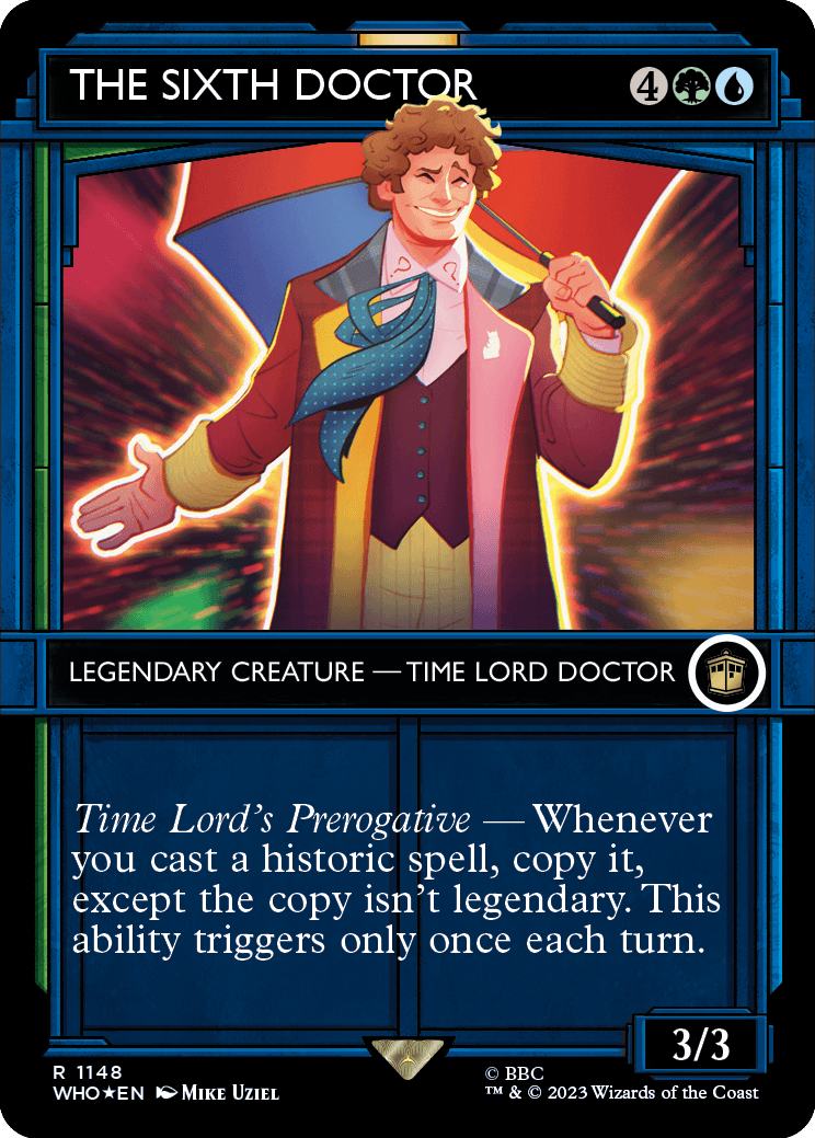 The Sixth Doctor - Magic: The Gathering - MoxLand